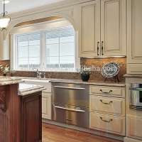 American standard solid wood kitchen cupboards