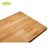 High Quality Solid Wood beech kitchen worktop / customized counter tops wood for kitchen bench