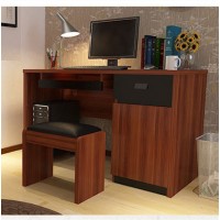 Chinese New style wood grain computer desk for home furniture