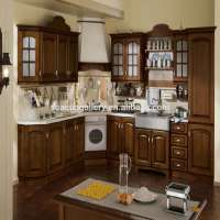 Solid Wood Cabinets Modular Kitchen Cabinets