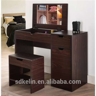 Modern Used Bedroom Furniture Dressers with Mirror and Stool